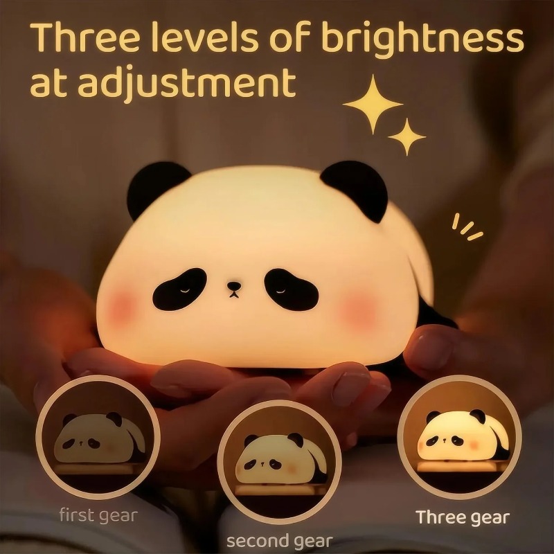 Floating Nightstand With Led Light - Cute LED Night Light Touch Sensor