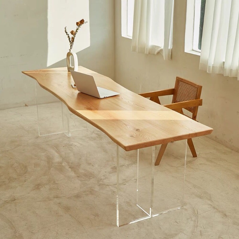 Nordic Solid Wood Acrylic Floa - Office Furniture review and price