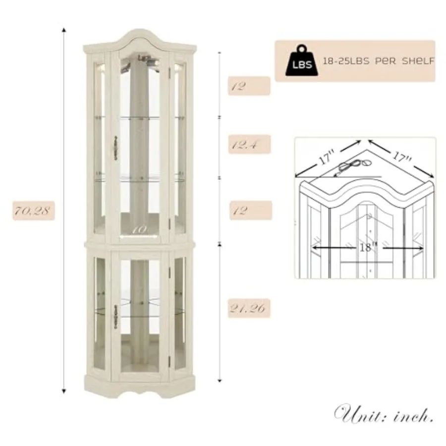 Corner curio cabinet for bar a - Storage review and price