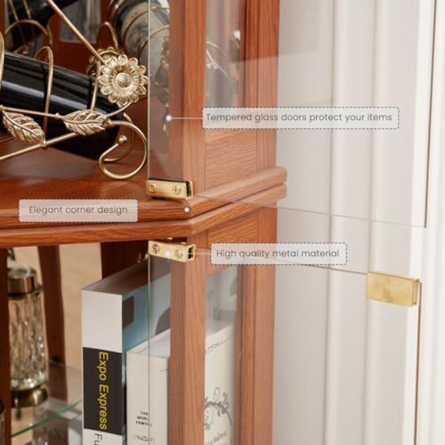 Corner curio cabinet for livin - Storage review and price