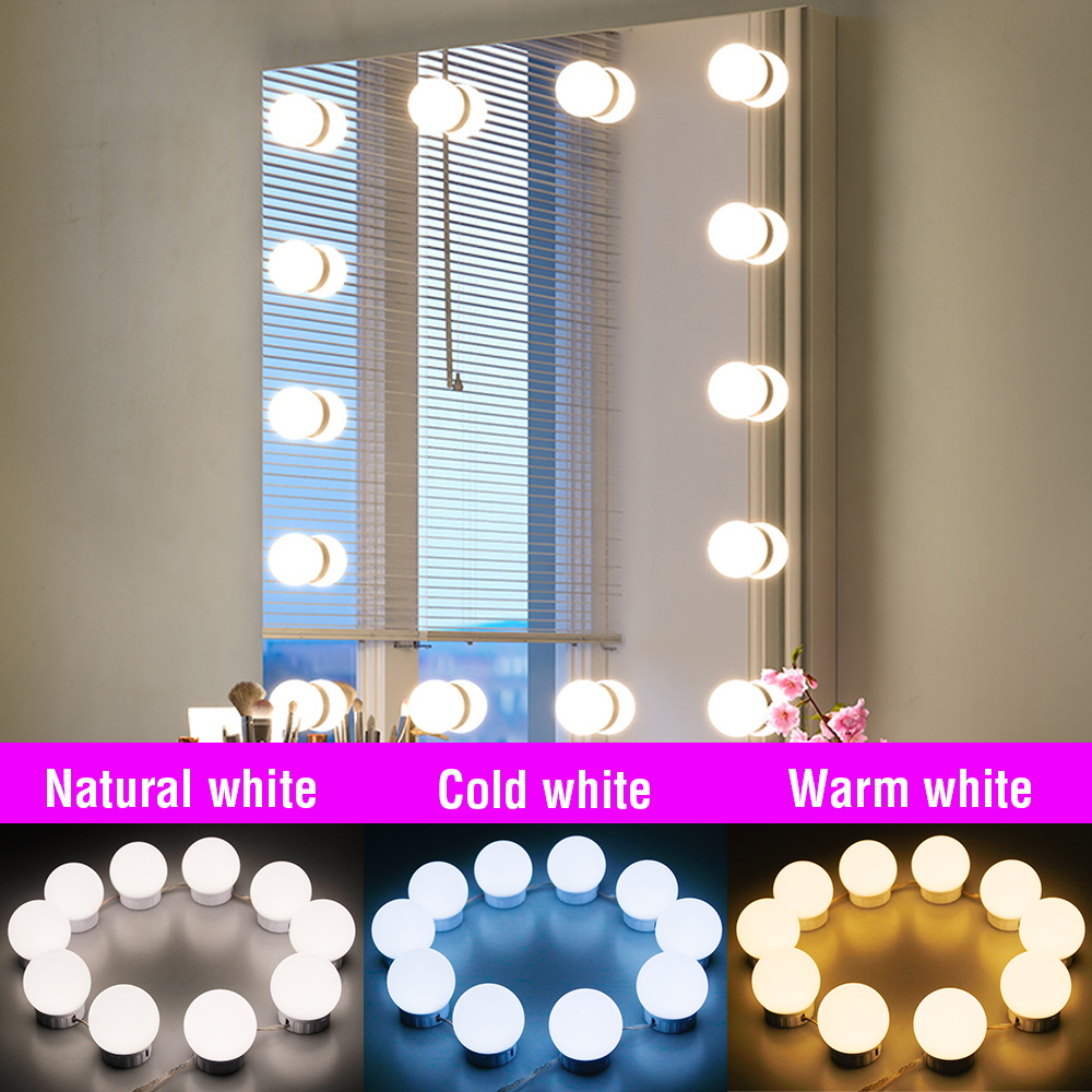 USB LED Vanity Mirror Lights D - Dressing Table Vanity With Lighted Mirror review and price